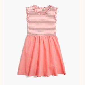 Crewcuts Pink Striped Kids Dress